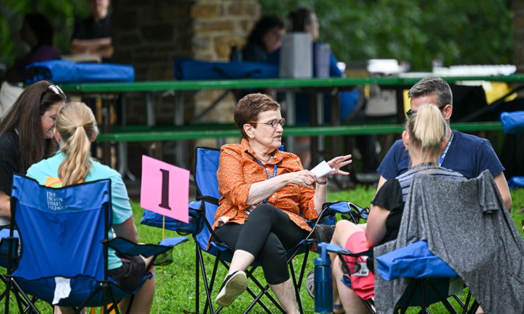 French-Park-Marlene-Baer-discussing